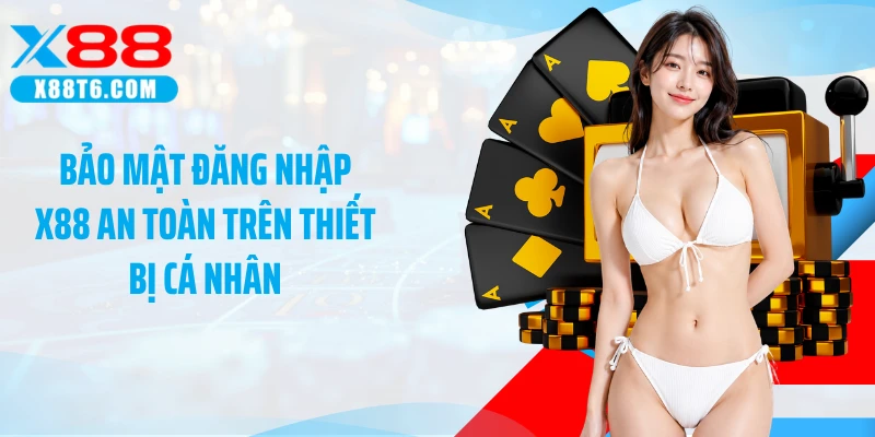 Bảo mật đăng nhập X88 an toàn trên thiết bị cá nhân