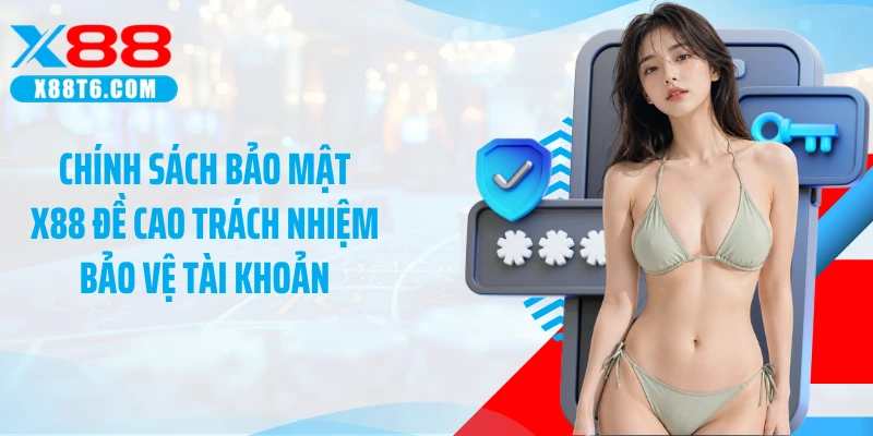 Chính sách bảo mật X88 đề cao trách nhiệm bảo vệ tài khoản